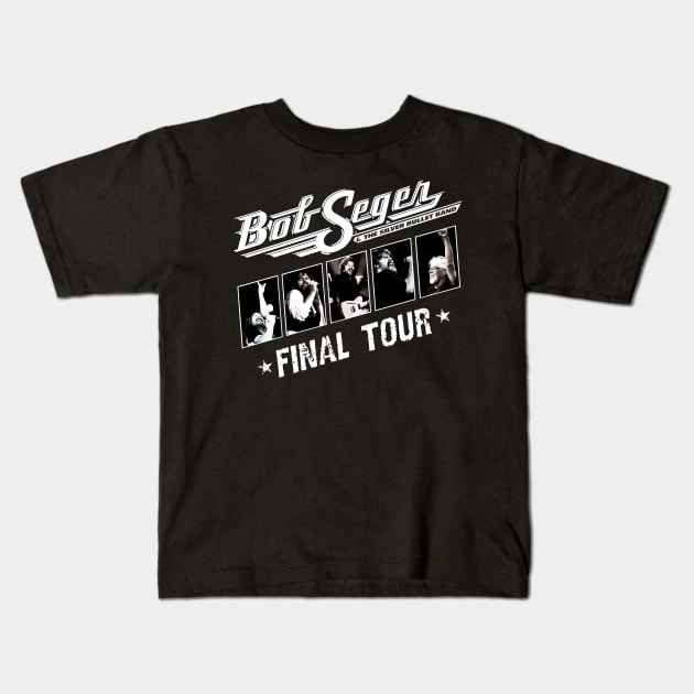 Limitied Edition Bob the legend rock and Roll american Seger Final Tour Kids T-Shirt by bodisemok